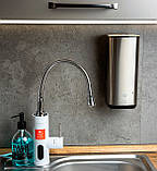 Електричний водонагрівач кран Grunhelm EWH-1X-3G-ND-FLX-LED, фото 7