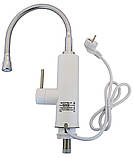 Електричний водонагрівач кран Grunhelm EWH-1X-3G-ND-FLX-LED, фото 9