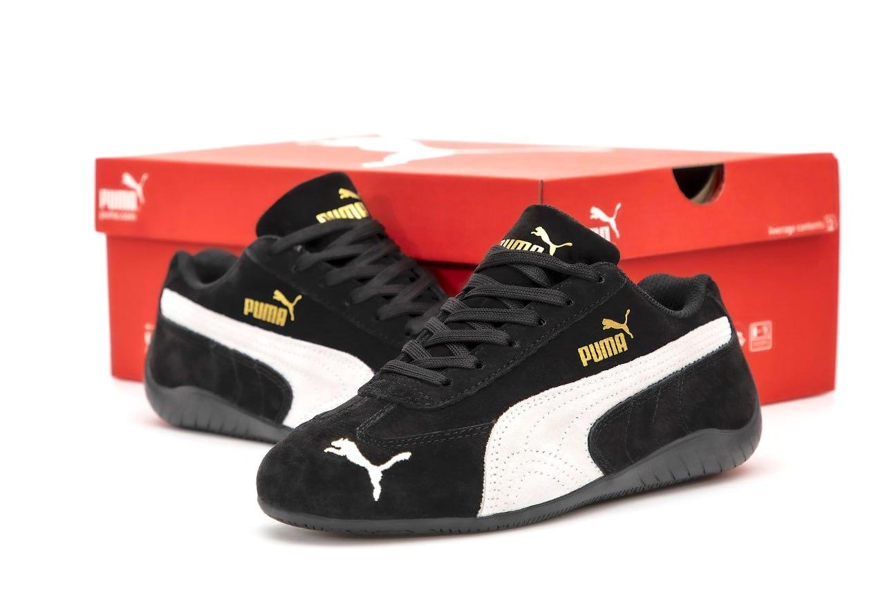 Жіночі чорні Кросівки Puma Speedcat, фото 1