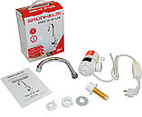 Електричний водонагрівач кран Grunhelm EWH-1X-3F-LED, фото 7