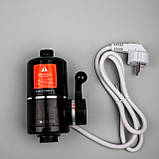 Електричний водонагрівач кран Grunhelm EWH-1X-3G-BLC, фото 3