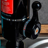 Електричний водонагрівач кран Grunhelm EWH-1X-3G-BLC, фото 5