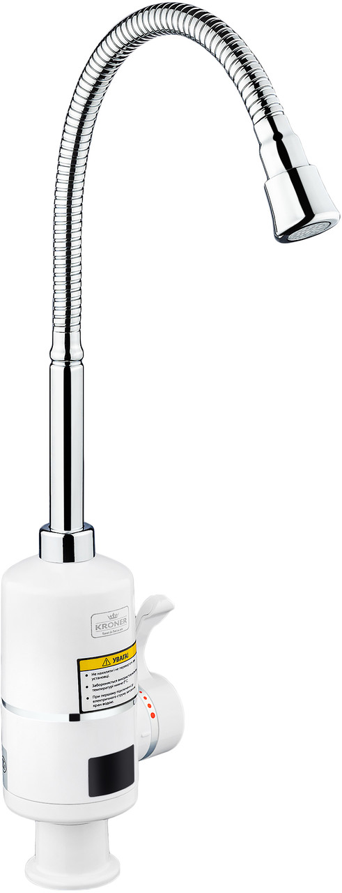 Електричний водонагрівач кран KRONER Volt CW090R, фото 1