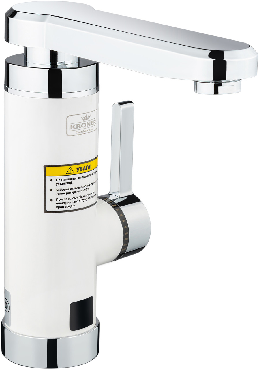 Електричний водонагрівач кран KRONER Volt CW189, фото 1