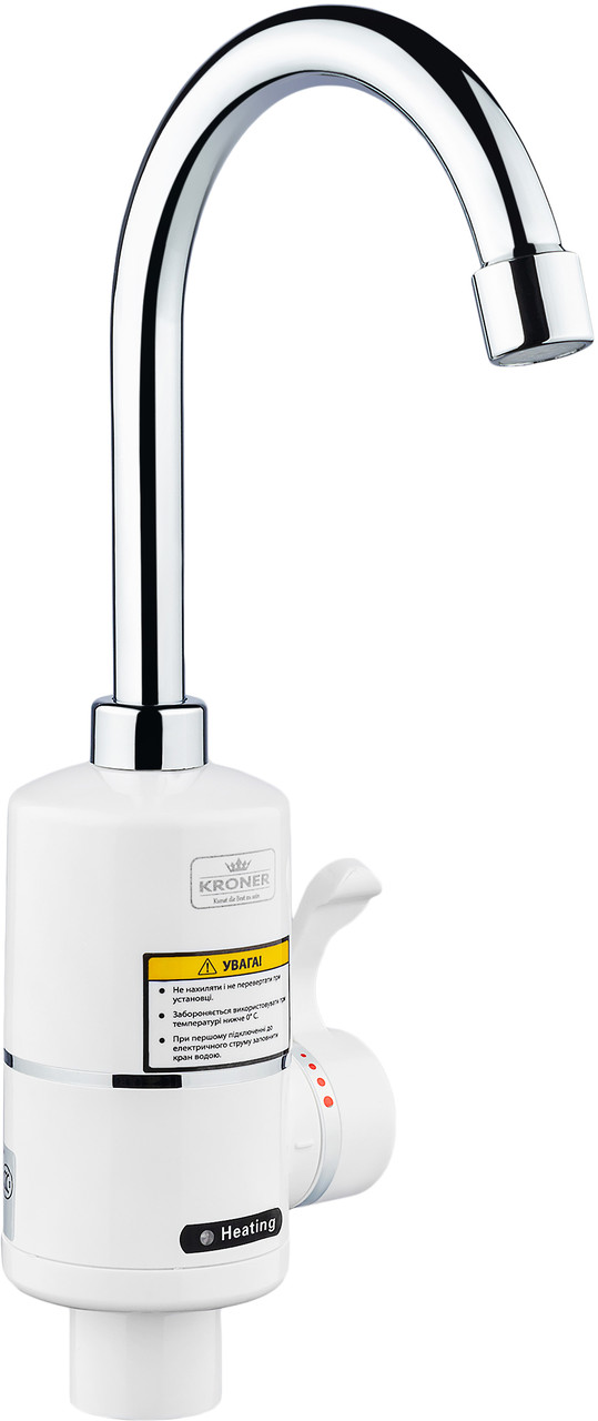 Електричний водонагрівач кран KRONER Volt CW190FA, фото 1
