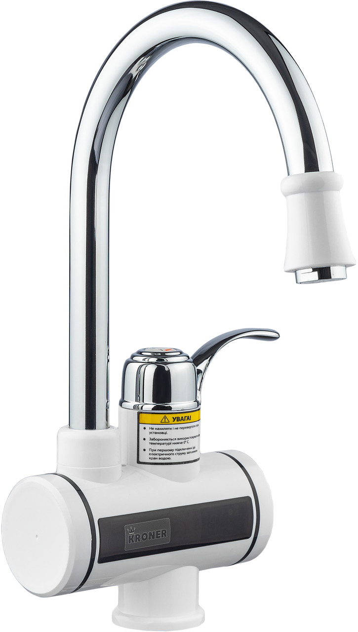 Електричний водонагрівач кран KRONER Volt-CW091, фото 1