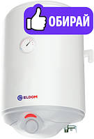 Бойлер Eldom Style 30 Slim 72269 W (30 л, узкий бак, 1.5 кВт, мокрый ТЭН)