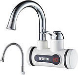 Електричний водонагрівач кран Noveen IWH350, фото 2