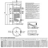 Бойлер комбінований Cordivari BOLLY 2 ST FB WC 800 л (3138162320112), фото 4