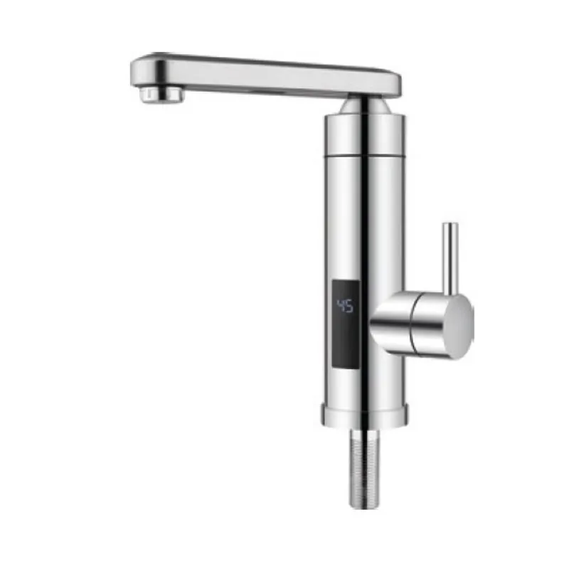 Кран електричний водонагрівач ZERIX ELW31-E нержавіюча сталь (ZX5578), фото 1