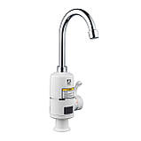 Електричний проточний водонагрівач для кухні 3 кВт WAL PULSE7-A501, фото 8