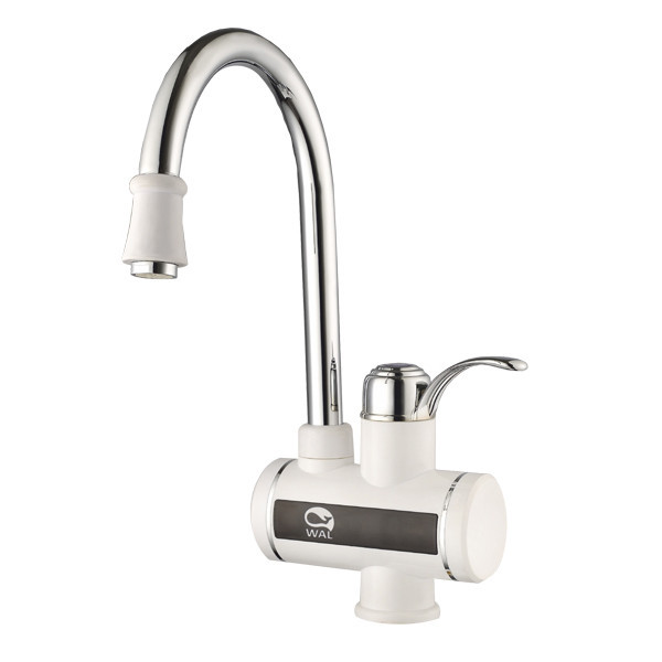 Електричний проточний водонагрівач для кухні 3 кВт WAL LOTER7-A502, фото 1