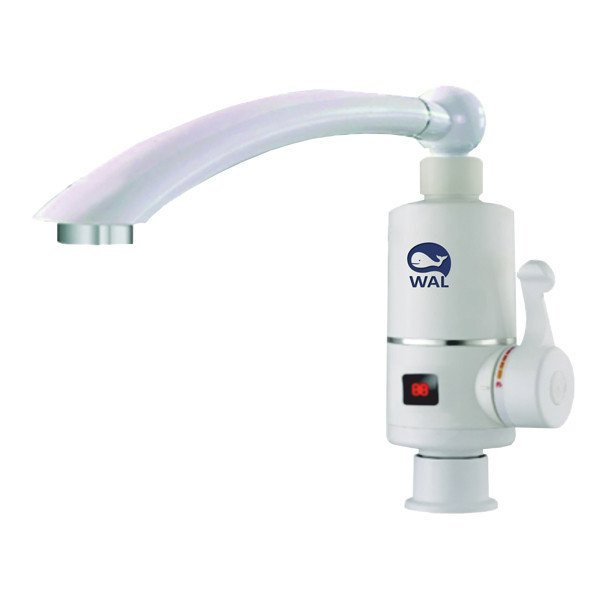 Електричний проточний водонагрівач для раковини 3 кВт WAL PULSE1-A501, фото 1