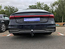 Фаркоп Audi A7 C8 2018- (Ауди А7 С8) швидкознімний гак на ключах, фото 5