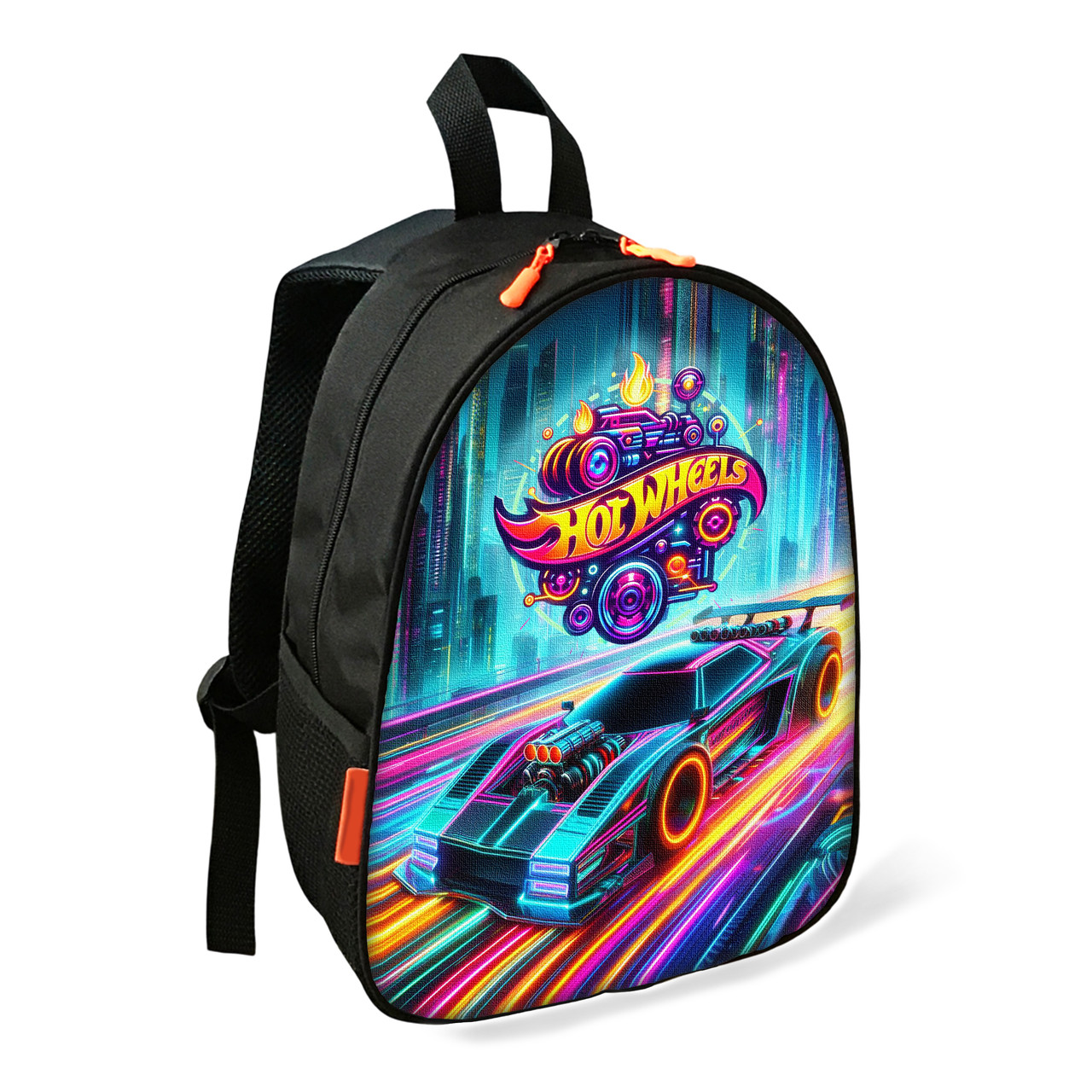 Рюкзак дитячий Хот Вілс / Hot Wheels шкільний/міський 34х27х13 см для хлопчика (2989), фото 1