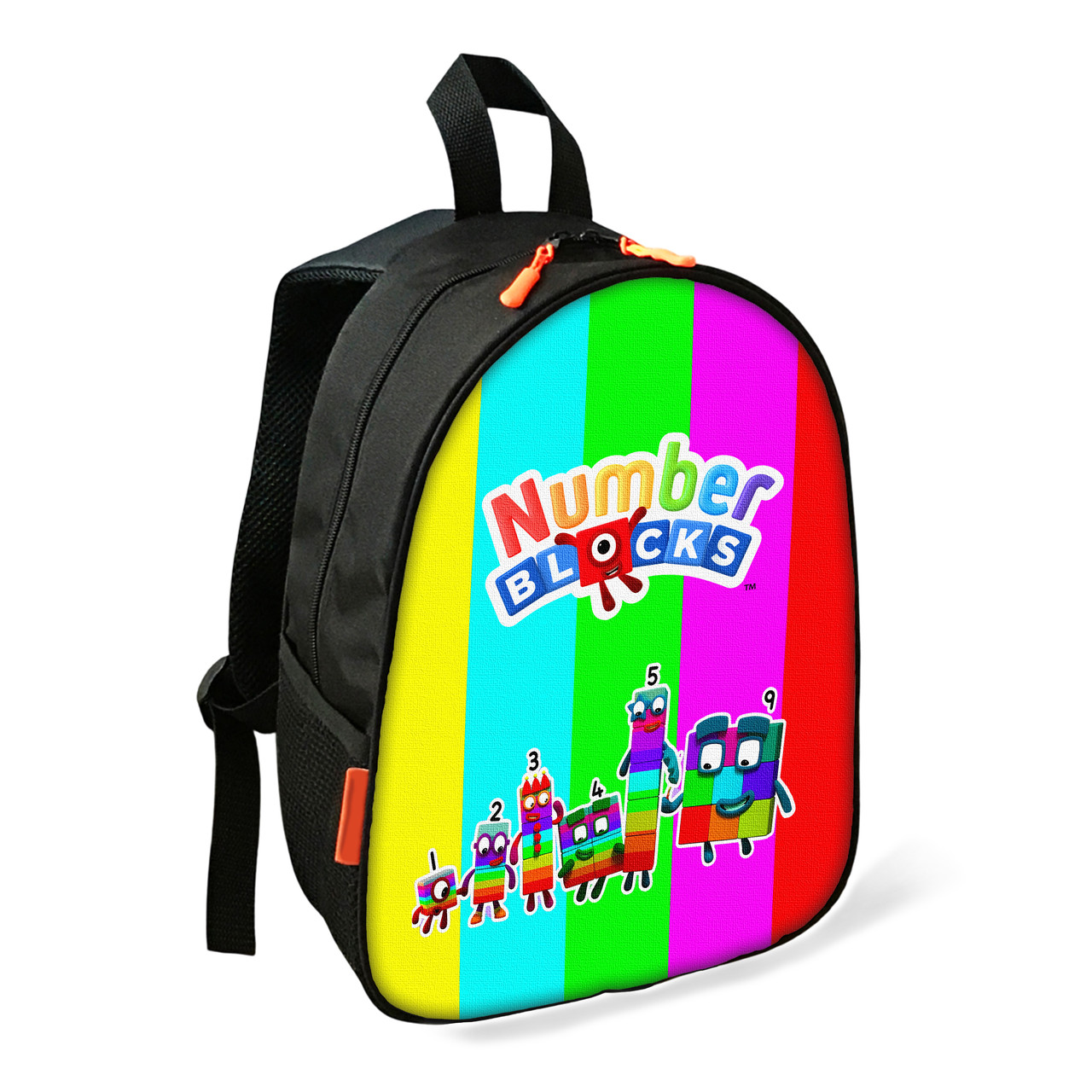Рюкзак дитячий Numberblocks шкільний/міський 34х27х13 см для хлопчика (3000), фото 1