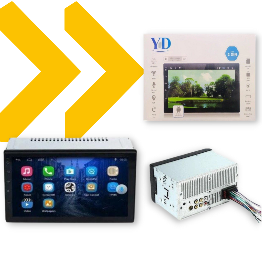 Автомагнітола XPRO 2Din універсальна Android 7'' 3G USB Bluetooth(MER-12867_4415)