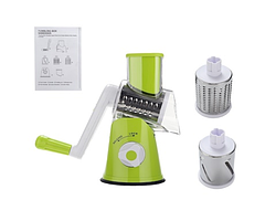 Тертка механічна Овочерізка Мультислайсер МультиНіж 3в1 для овочів і фруктів (e607b6-114)