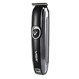 Професійна бездротова машинка-триммер для стрижки VGR V-168, фото 5