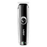 Професійна бездротова машинка-триммер для стрижки VGR V-168, фото 6