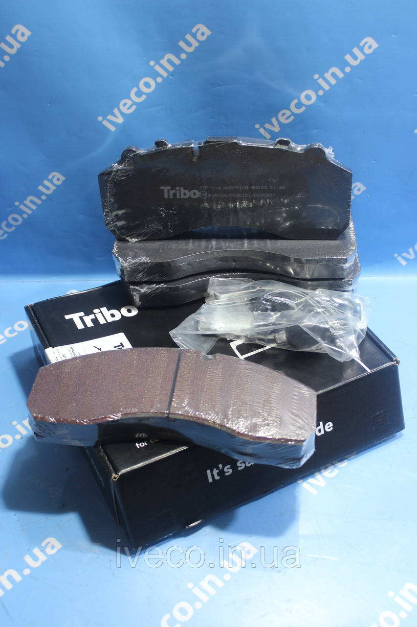 Колодки гальмівні Iveco Trakker Stralis EuroTrakker VWA 29108 29087 2995637 2992476