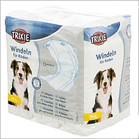 Памперси для собак коберелей рамер M-L 46-60 см 12 шт 23642 Trixie