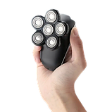 Електробритва професійна стрижка будь-якої довжини 5 насадок стрижка волосся та бороди Kemei Km-7512, фото 3