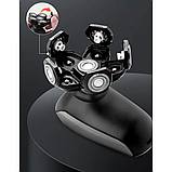 Електробритва професійна стрижка будь-якої довжини 5 насадок стрижка волосся та бороди Kemei Km-7512, фото 4