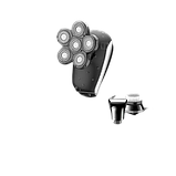 Електробритва професійна стрижка будь-якої довжини 5 насадок стрижка волосся та бороди Kemei Km-7512, фото 5