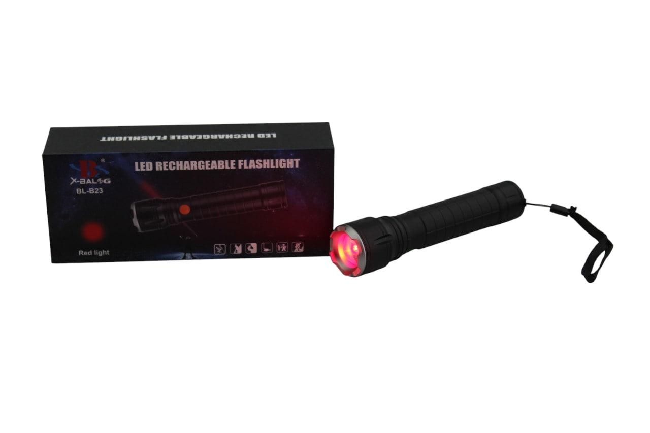 Ліхтарик bailong BL-B23 (Червоне світло), фото 1