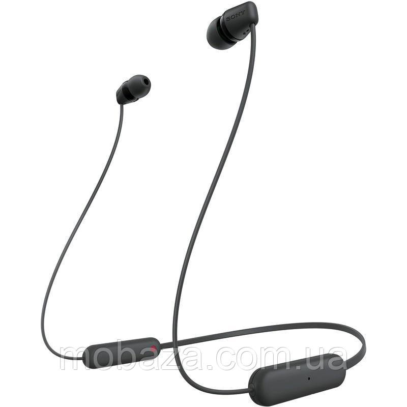 Навушники Sony WI-C100 (WIC100B.CE7) Black