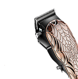 Машинка для стрижки волосся та бороди професійна акумуляторна бездротова Kemei KM-2616, фото 3