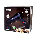 Фен для волосся висока потужність 3 температурні режими 2 швидкості гаряче/холодне повітря 1600 Вт DSP-30101, фото 2