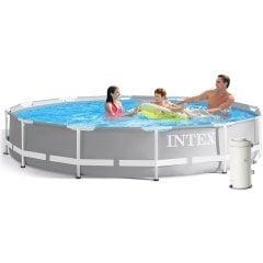 Каркасний басейн Intex 26710-4, 366 x 76 см (2 006 л/год, підстилка, тент), фото 1