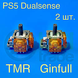 TMR Стік джойстик SONY Dualsense PS5 Ginfull 2шт. (3D механізм аналога playstation 5)