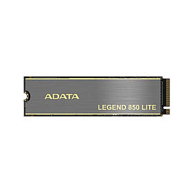 Накопичувач SSD M.2 ADATA LEGEND 850 LITE 1TB 2280 PCIe Gen 4x4 3D NAND Read/Write: 5000/3200 MB/sec