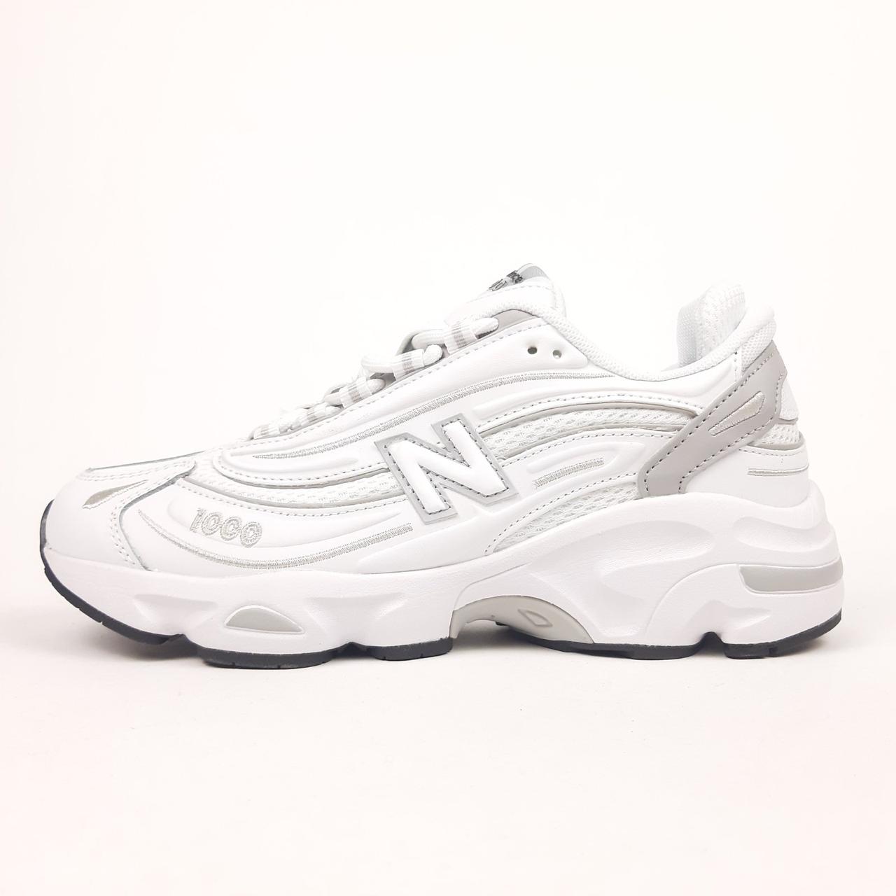 New balance 1000 білі із сірим 39, фото 1