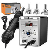 Професійна термоповітряна паяльна станція для мікросхем з дисплеєм і регулятором температури