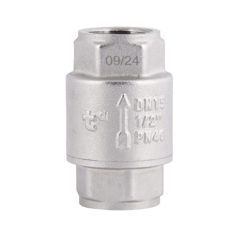 Зворотний клапан Thermo Alliance Forte 1/2"ВВ нікельований із латунним штоком TAF240W15, фото 1