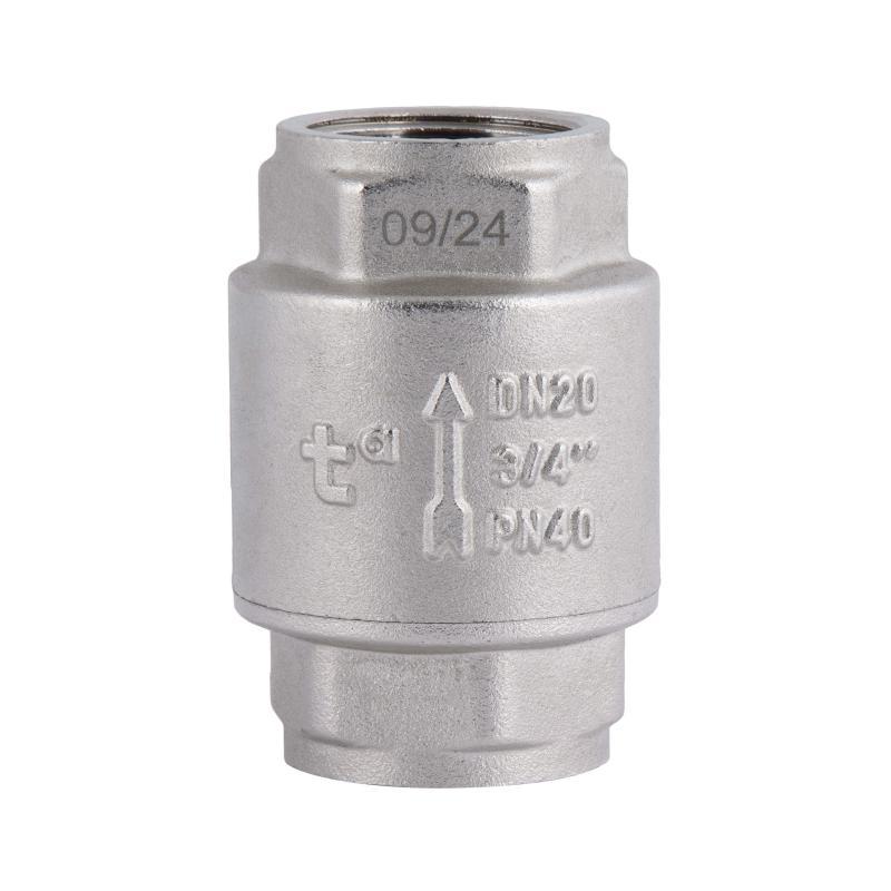 Зворотний клапан Thermo Alliance Forte 3/4"ВВ нікель із латунним штоком TAF240W20, фото 1