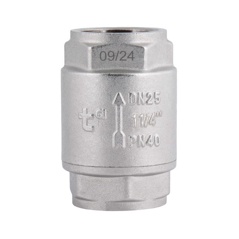 Зворотний клапан Thermo Alliance Forte 1 1/4"ВВ нікель із латунним штоком TAF240W32, фото 1