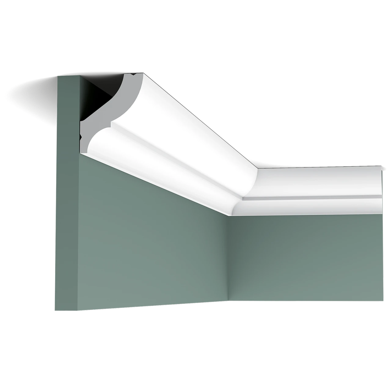 CB502 карниз гладкий - не грунтований Orac Basixx, фото 1