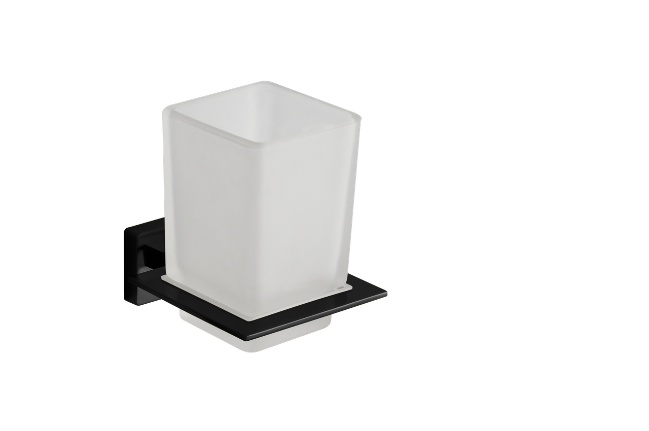 Стакан для зубних щіток VBI MERCURY BLACK
