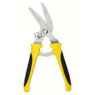 Ножиці для різання металу, вигнуті 200мм, універсальні, нержавійка, фото 3