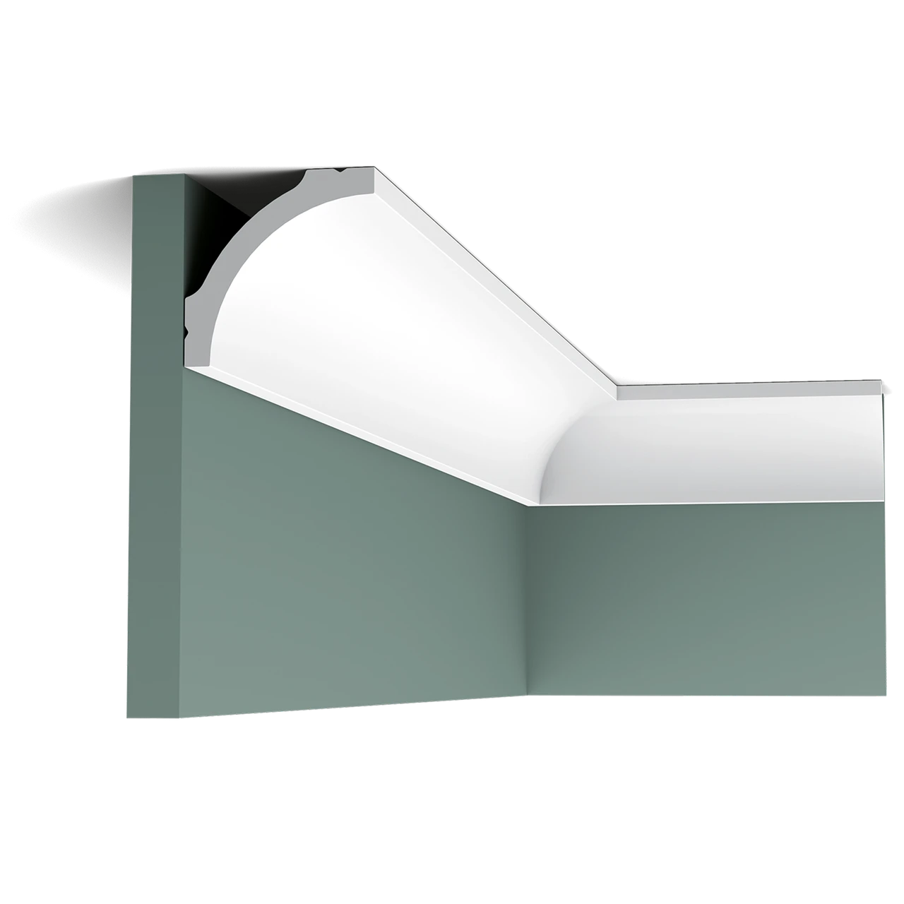 CB522 карниз гладкий - не грунтований Orac Basixx, фото 1