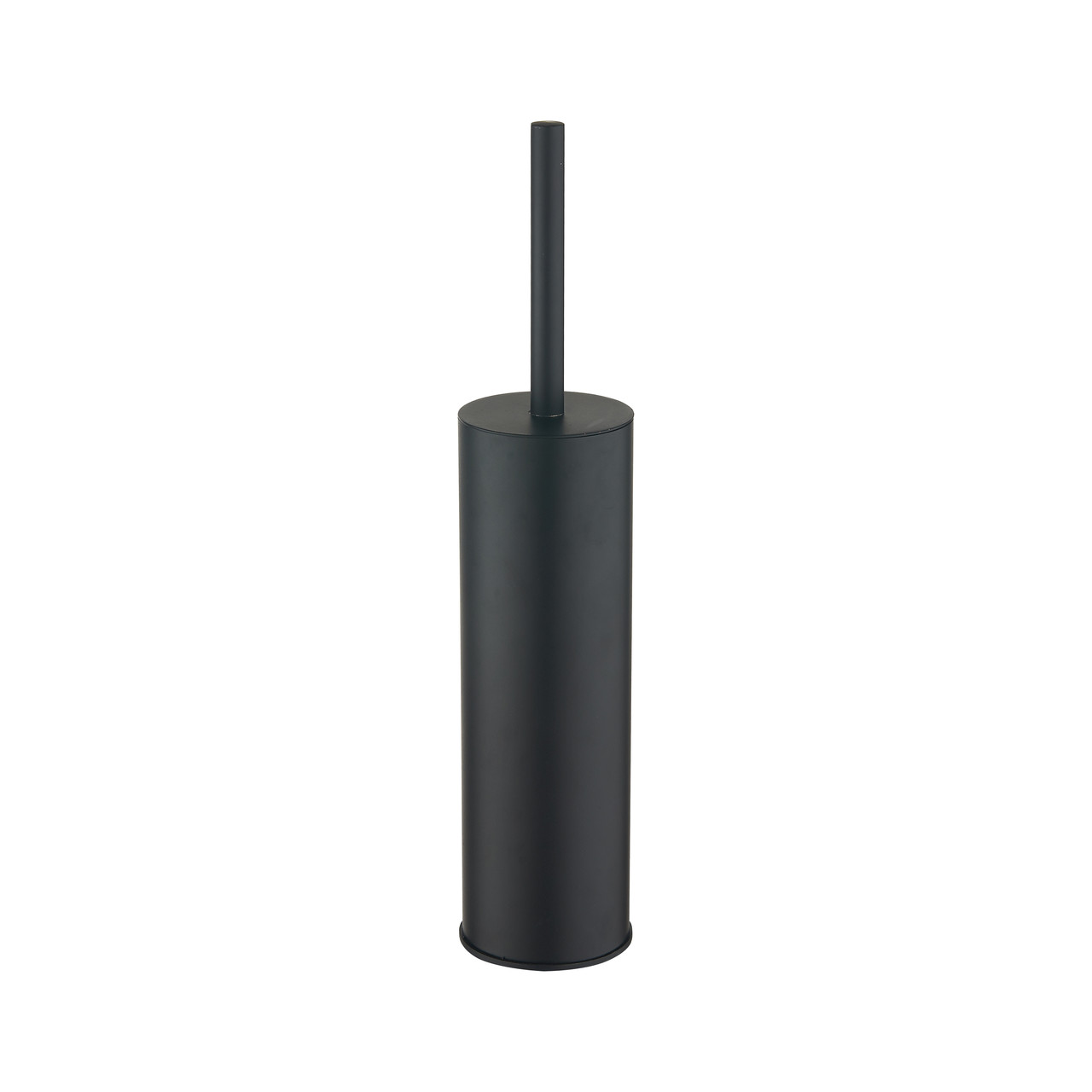 Йоржик для унітазу підлоговий VBI ROUND M BLACK