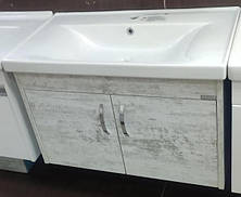 Підвісна тумба з умивальником Veronis Truva 80 80х54, 5х46, фото 3