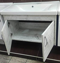 Підвісна тумба з умивальником Veronis Truva 80 80х54, 5х46, фото 4