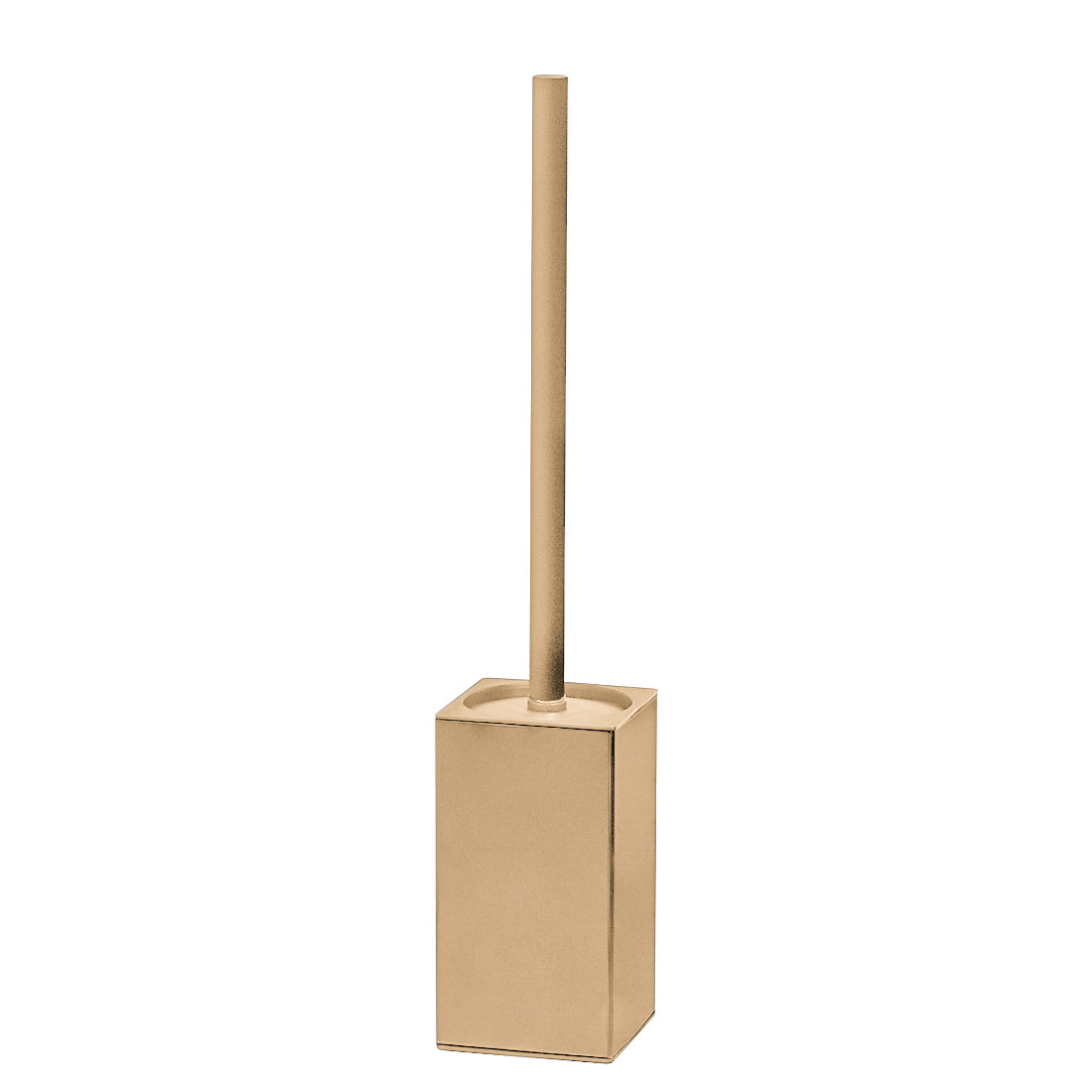 Йоржик для унітазу підлоговий VBI QUADRO BRUSH GOLD