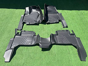 Гумові килимки Niken Luxury 3D (5 шт) для Toyota Land Cruiser Prado 250